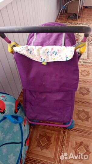 Детские санки тяни-толкай