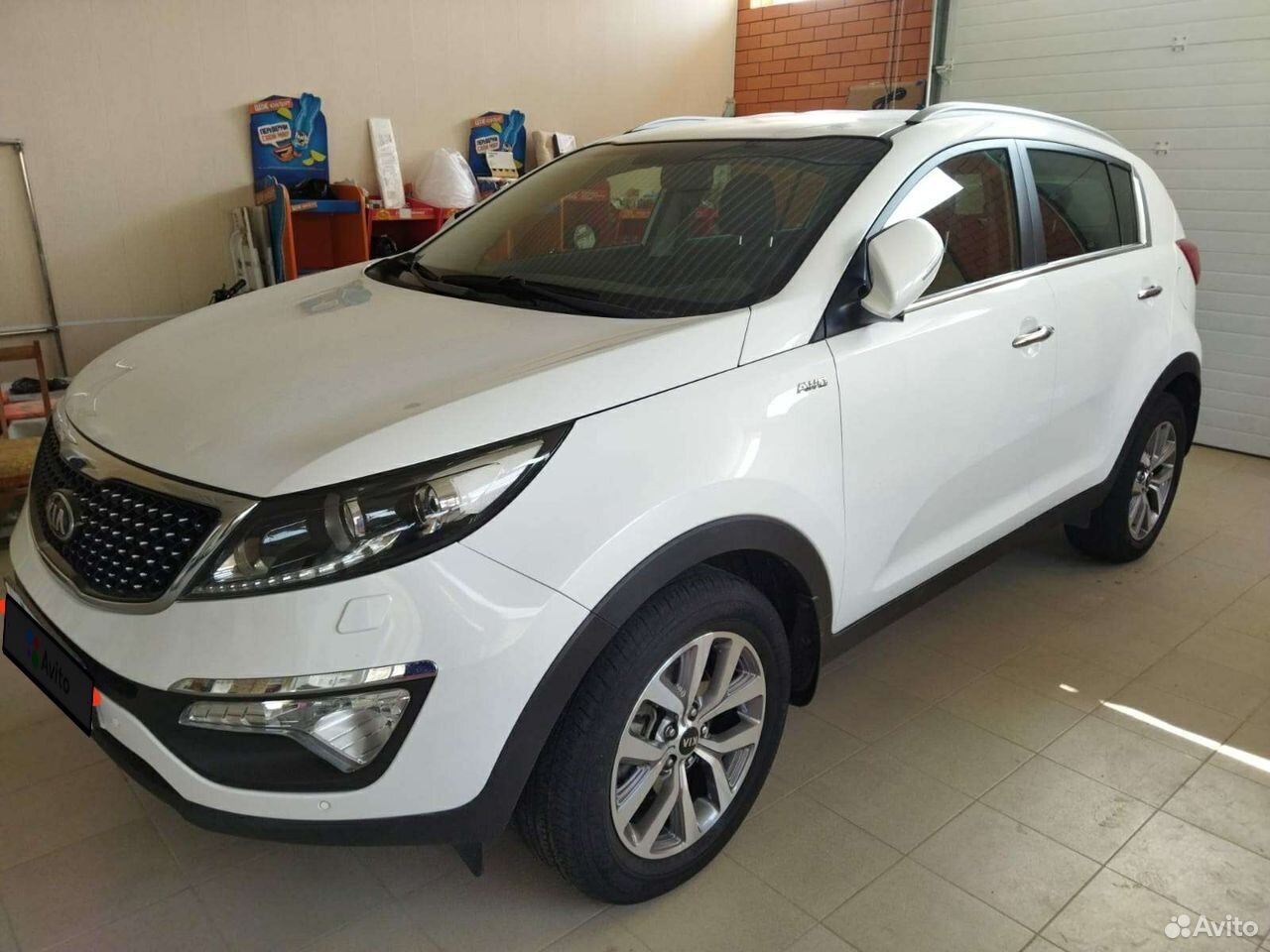 Kia Sportage 2014 Р±РµР»С‹Р№