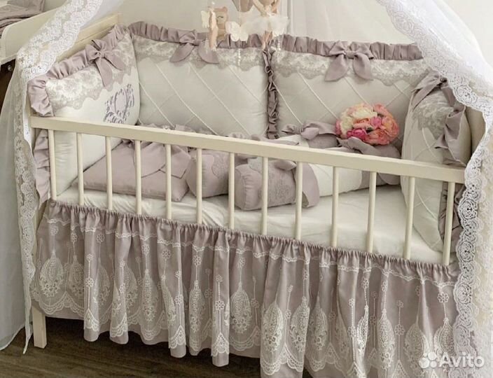 Бортики в детскую кроватку