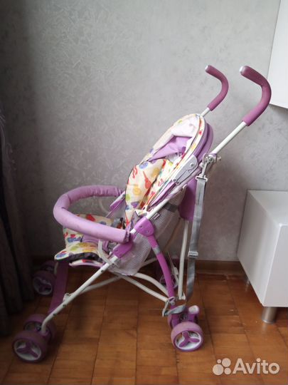 Прогулочная коляска трость бу