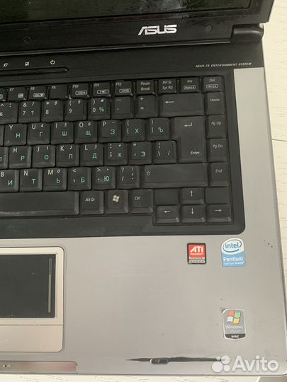 Ноутбук asus на запчасти