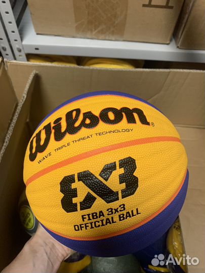 Баскетбольный мяч wilson fiba 3x3