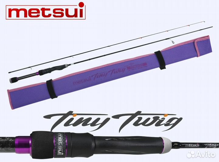Спиннинг Metsui Tiny Twig S602SUL 180 0,8-3гр