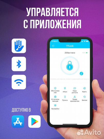Умный замок для сдачи квартир посуточно wifi