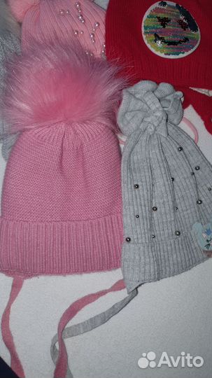 Шапка зимняя для девочки