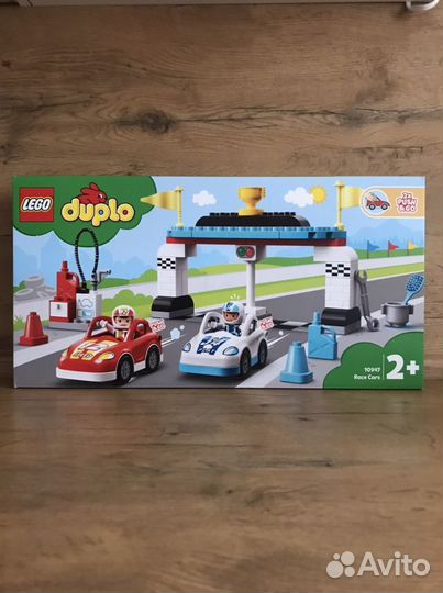 Lego duplo 10947 Гоночные машины новый,оригинал