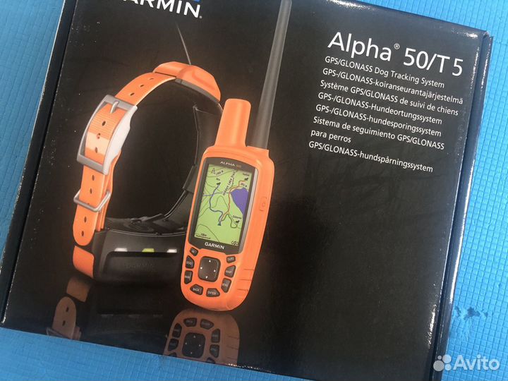 Garmin Alpha 50 с ошнйником T5