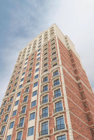 2-к. квартира, 75 м², 4/14 эт.