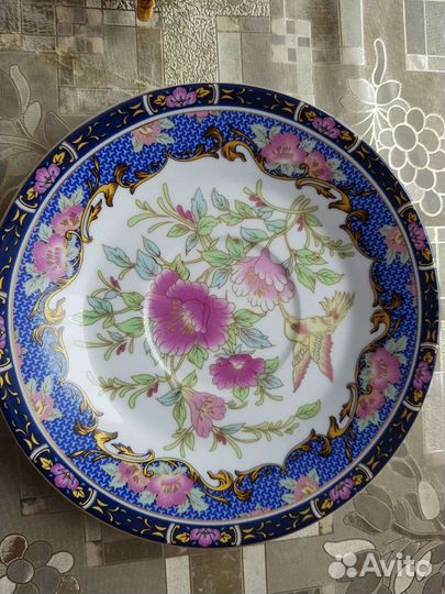 Чайная пара костяной фарфор Япония