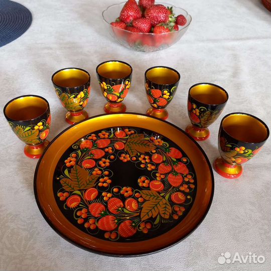 Набор хохлома, новый