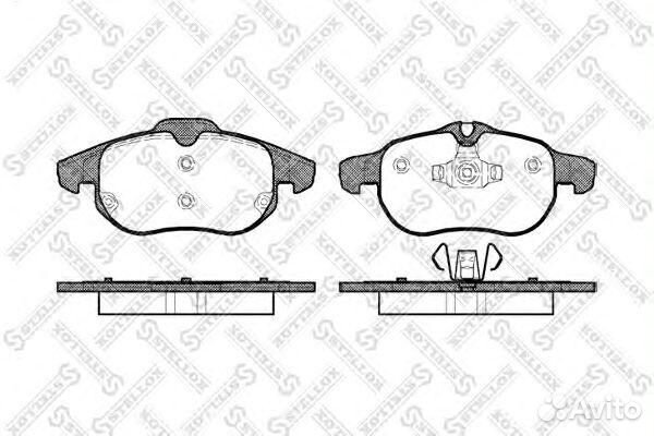 Колодки передние Opel Vectra C Signum 899000BSX