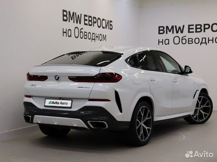 BMW X6 3.0 AT, 2020, 74 378 км