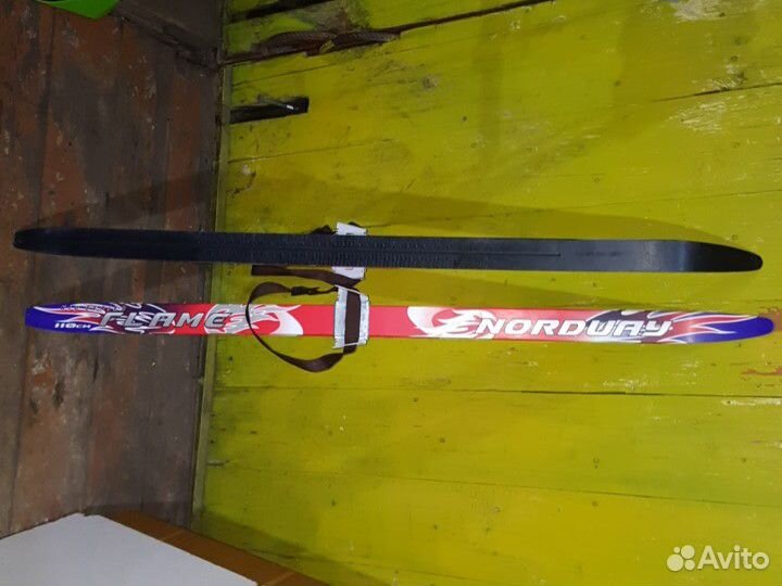 Лыжи детские пластиковые