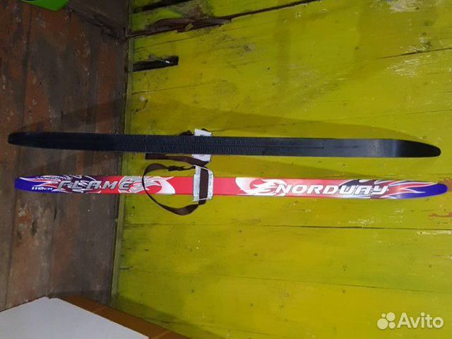 Лыжи детские пластиковые