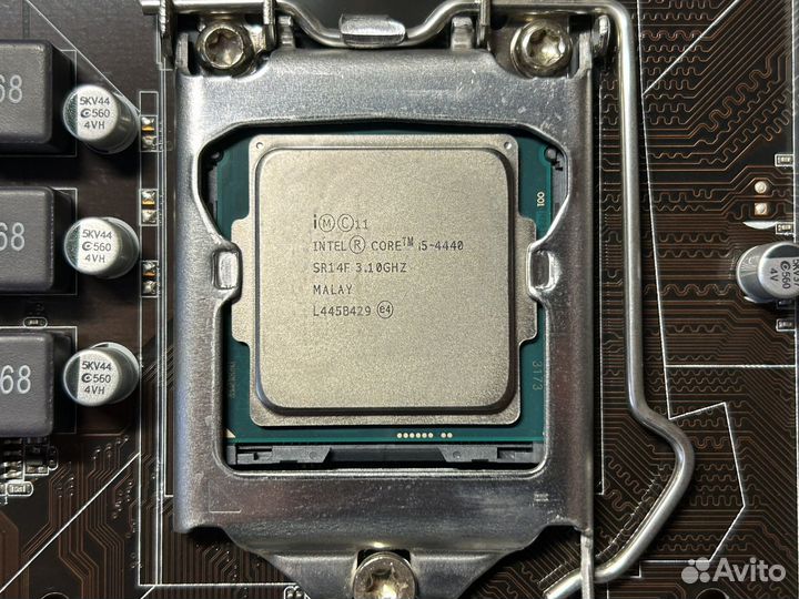 Материнская плата Asus B85M-G + процессор i5