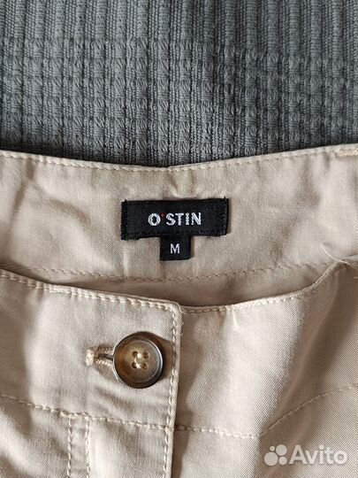 Шорты бежевые женские O'Stin