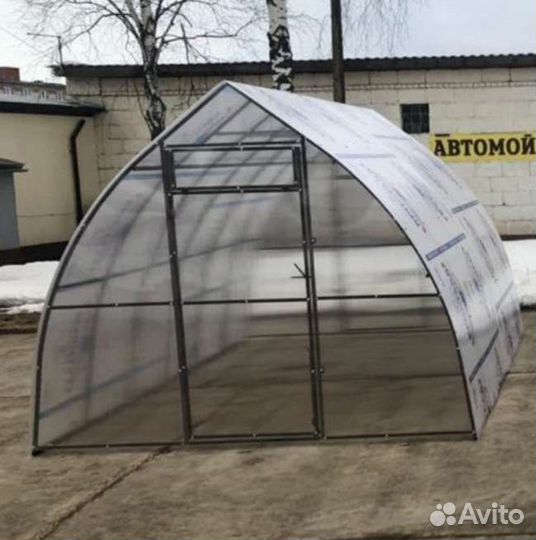Теплицы из поликарбоната капелька