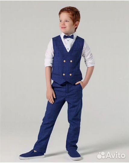 Школьный костюм для мальчика 140
