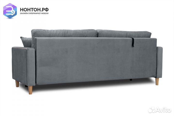 Диван тик-так Айрин серый