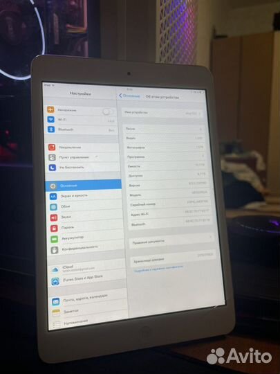 iPad mini 1 16gb