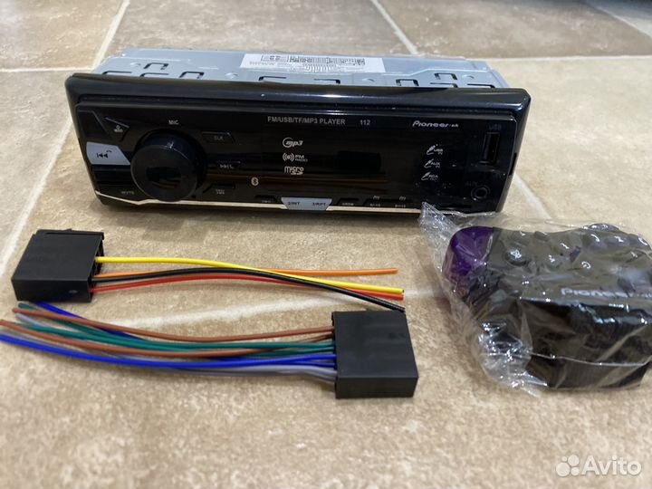 Магнитола pioneer с блютусом новый