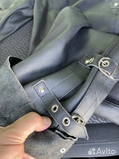 Мотоштаны натуральная кожа