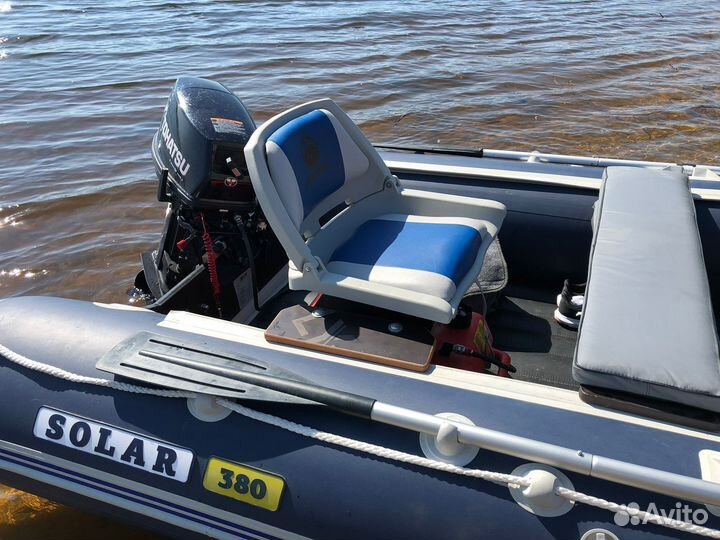 Лодка solar, пвх с мотором Tohatsu