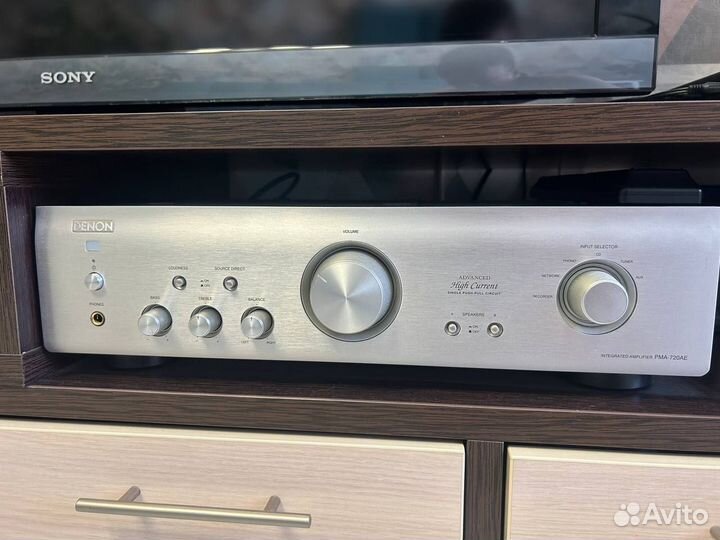 Усилитель Denon PMA-720AE Silver