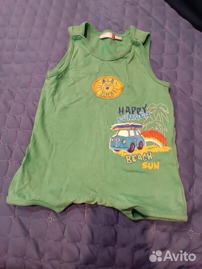 Боди для мальчика 74см