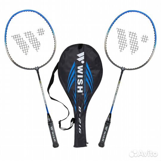Набор ракеток для бадминтона Wish Steeltec 216