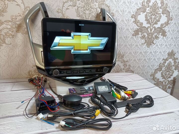 Магнитола Chevrolet Cruze андроид новая