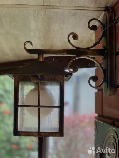 Фонарь уличный металлический