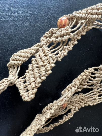 Пояс плетеный