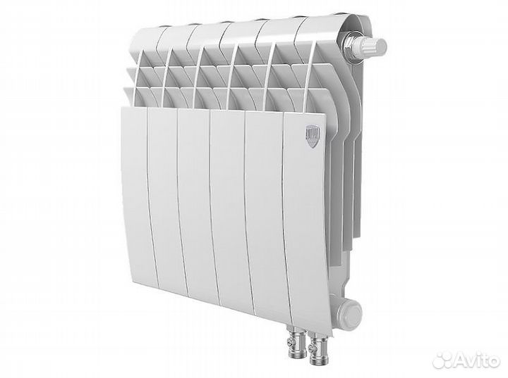 Биметаллический секционный радиатор отопления Roya