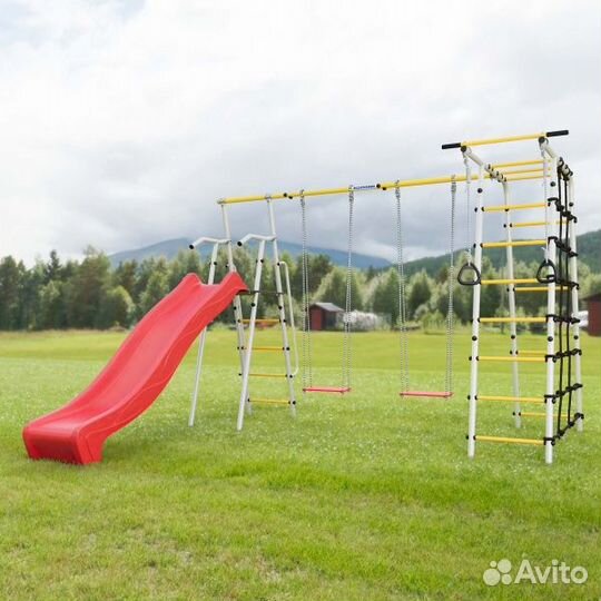 Детский комплекс для дачи romana Богатырь плюс 2