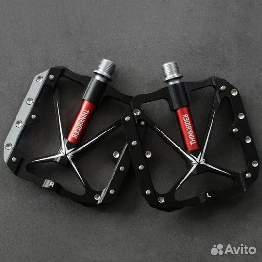 Вело педали ThinkRider алюминиевые на промах