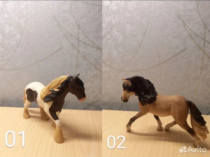 Лошади schleich, collecta, mojo