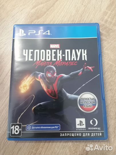 Игры для приставок ps4 человек паук майлз