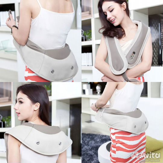 Ударный массажер для плеч, спины, поясницы и тела