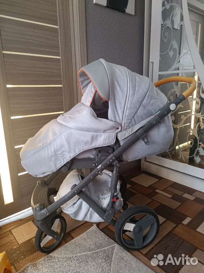 Детская коляска Adamex Monte Carbon 2 в 1