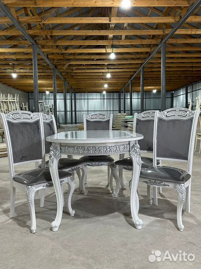 Стол, стулья набор. Доставка по всей России