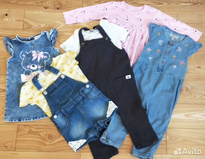 Вещи пакетом на девочку 86