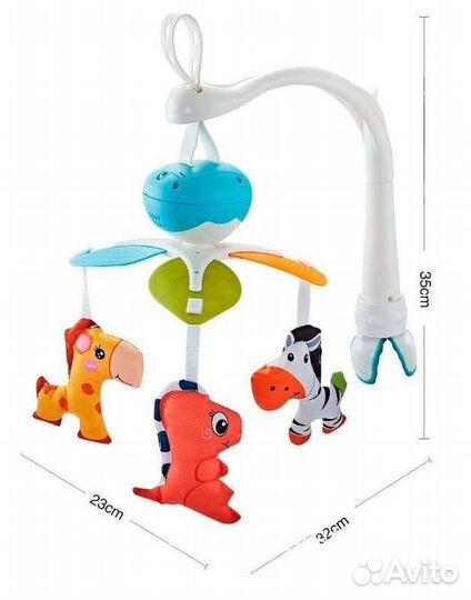 Мобиль на кроватку новый