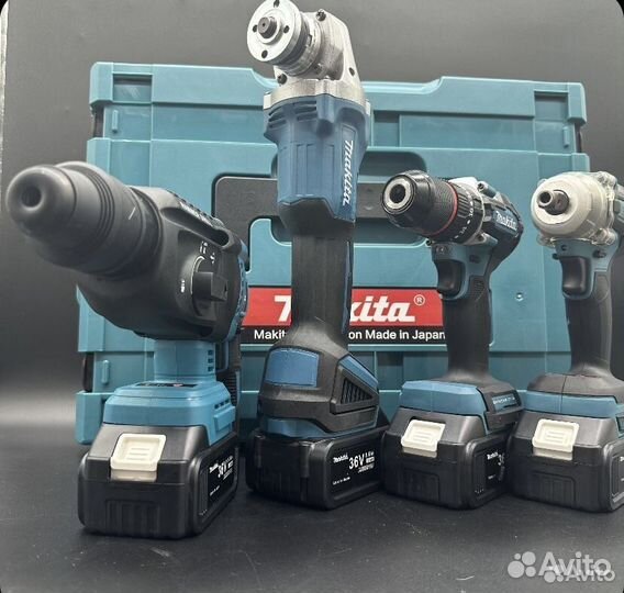 Набор электроинструмент makita 4 в 1