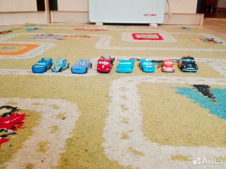 Машинки из мультфильма тачки 23 шт