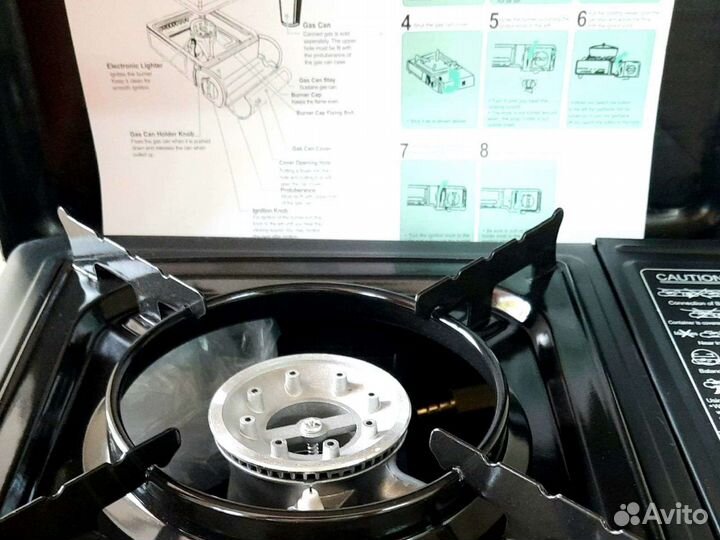 Плитка газовая походная