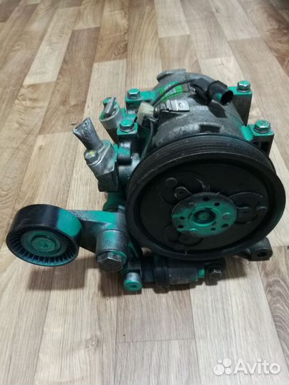 Компрессор кондиционера на Ssangyong D20DT