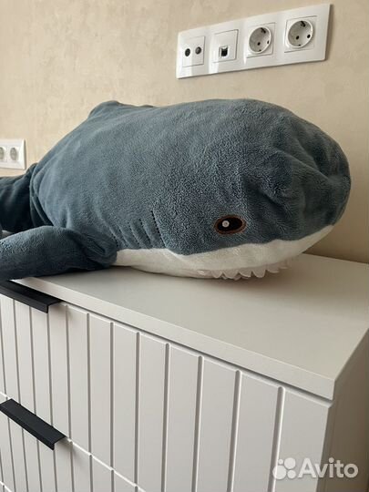 Игрушка акула IKEA 100 см