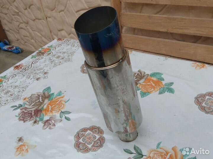 Турбо глушитель приятный бас