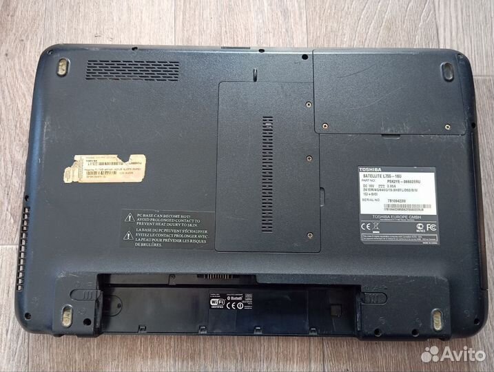 Ноутбук Toshiba Satellite L755-16U